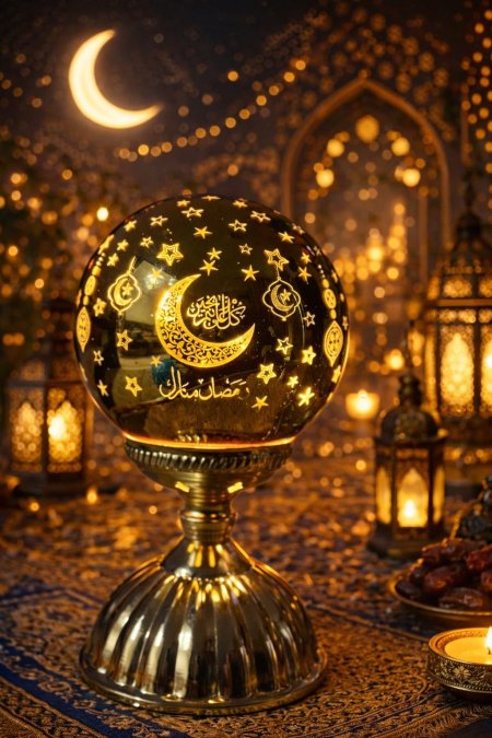 شمعدان رمضان كريم