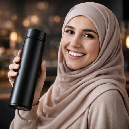 تيرموس غطاء ليد