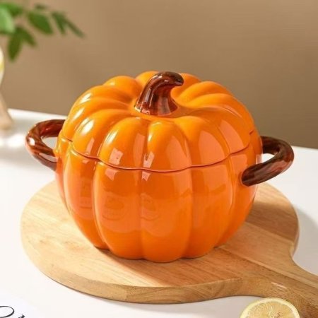 طنجرة سيراميك يقطين