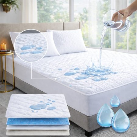 وجه فرشة مبطن ضد الماء