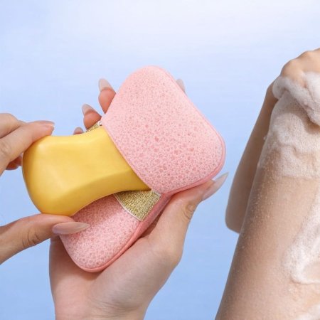 ليفة استحمام للصابون