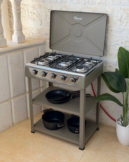 غاز 5 عيون Clever Chef