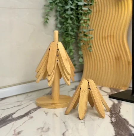 طقم كوسترات الشجرة 6 قطع