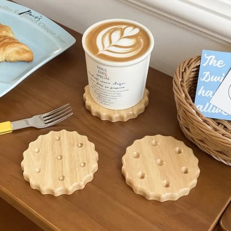 كوستر شكل بسكوت