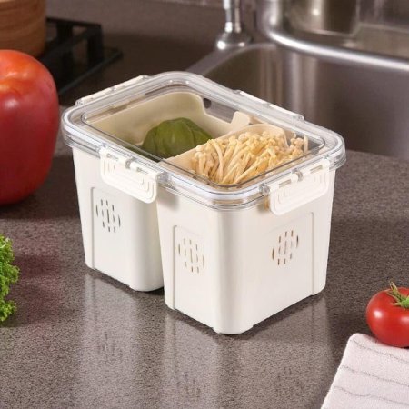 منظم ثلاجة دبل خانتين