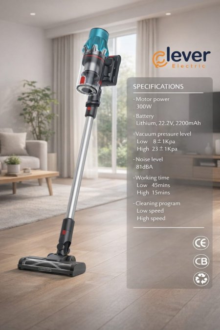 مكنسة لاسلكية CLEVER ROYAL